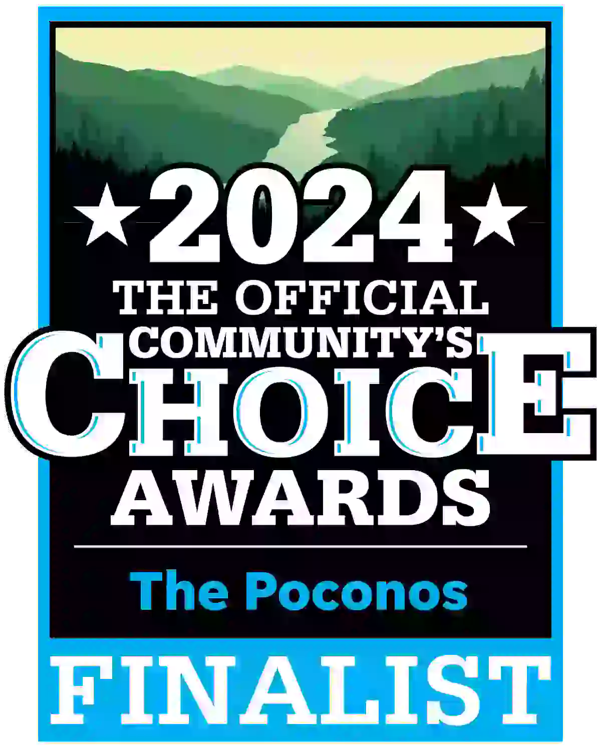 2024 The Official Community's Choice Awards The Pocono Finalist